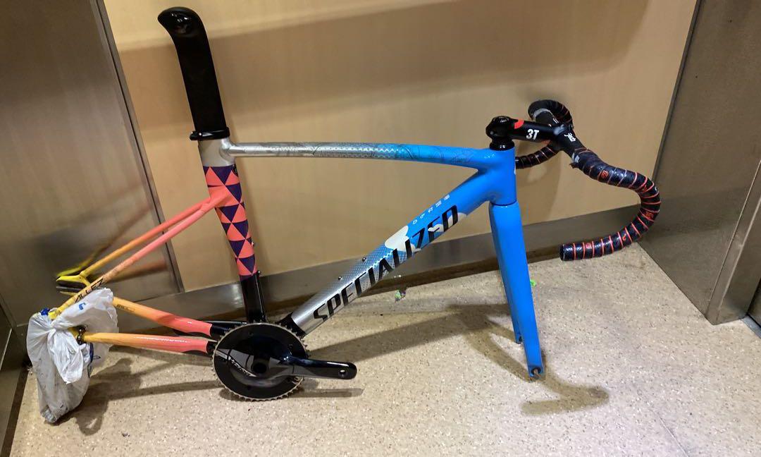 Specialized allez sprint track size 52 frameset red hook crit edition RHC