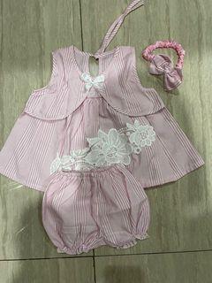 Stelan dress bayi