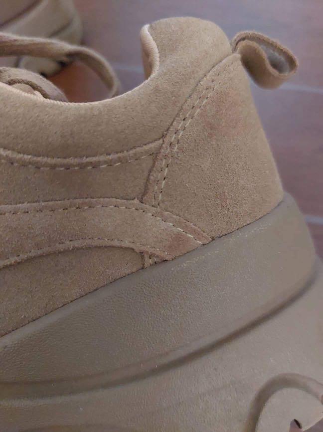 Hansel tan suede sales