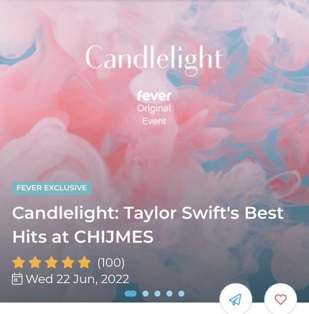 Taylor Swift Candlelight Concert, Tickets & Vouchers, Event Tickets on