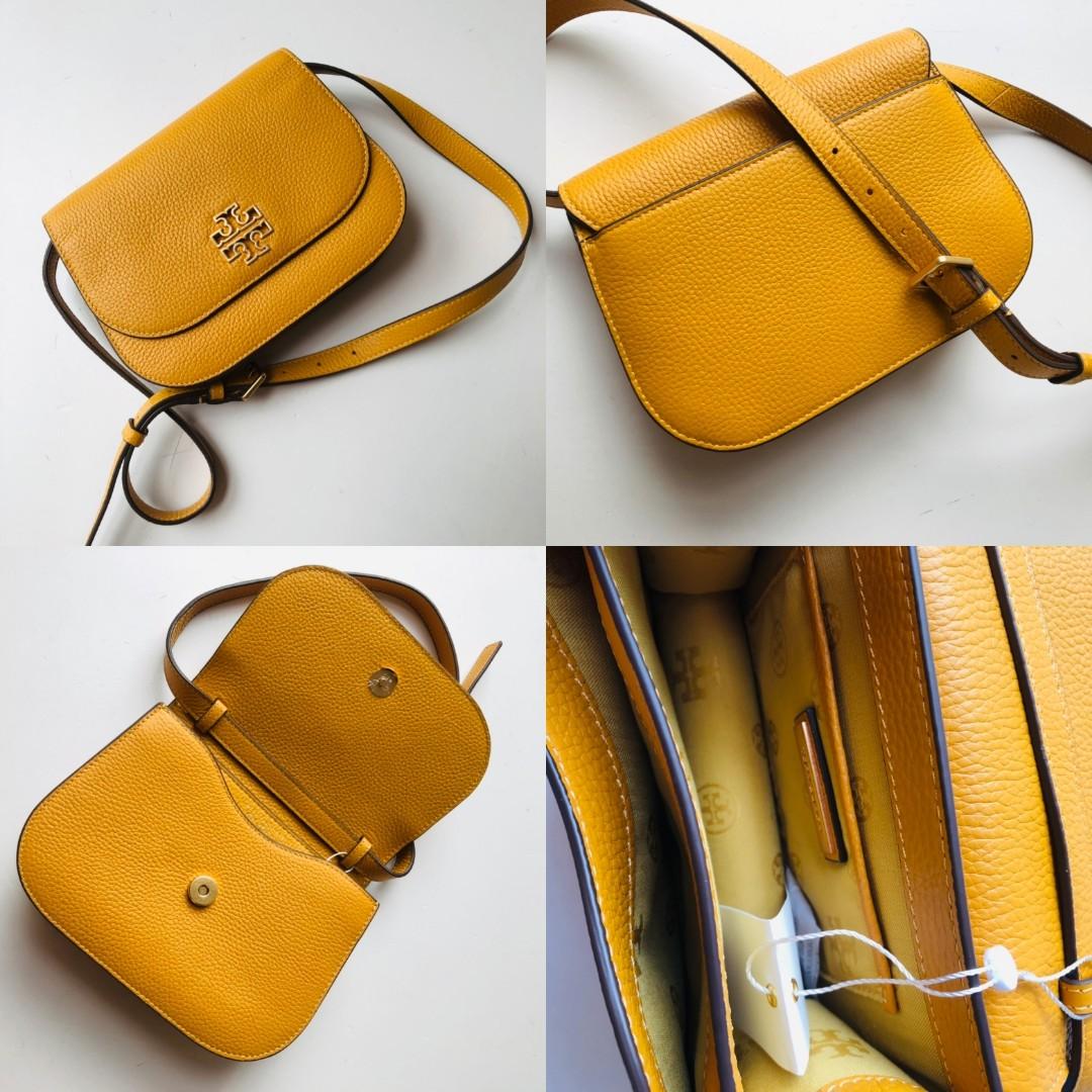 Tory Burch Britten Saddle bag, Women's Fashion, Bags & Wallets, Cross-body  Bags on Carousell