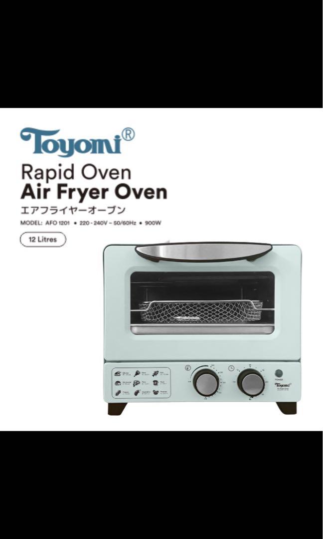 Toyomi 12L Rapid Air Fryer Oven (AFO 1201), TV Home Appliances