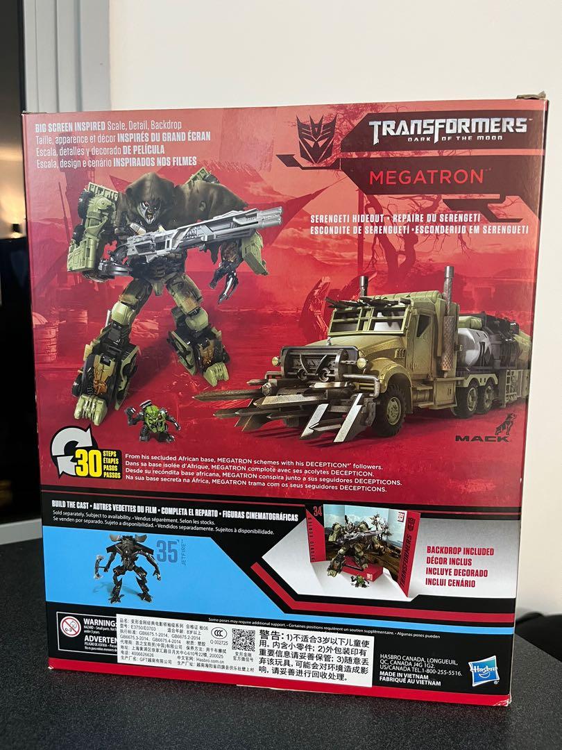 Transformers DOTM Studio Series 34 Megatron, Hobbies & Toys, Toys