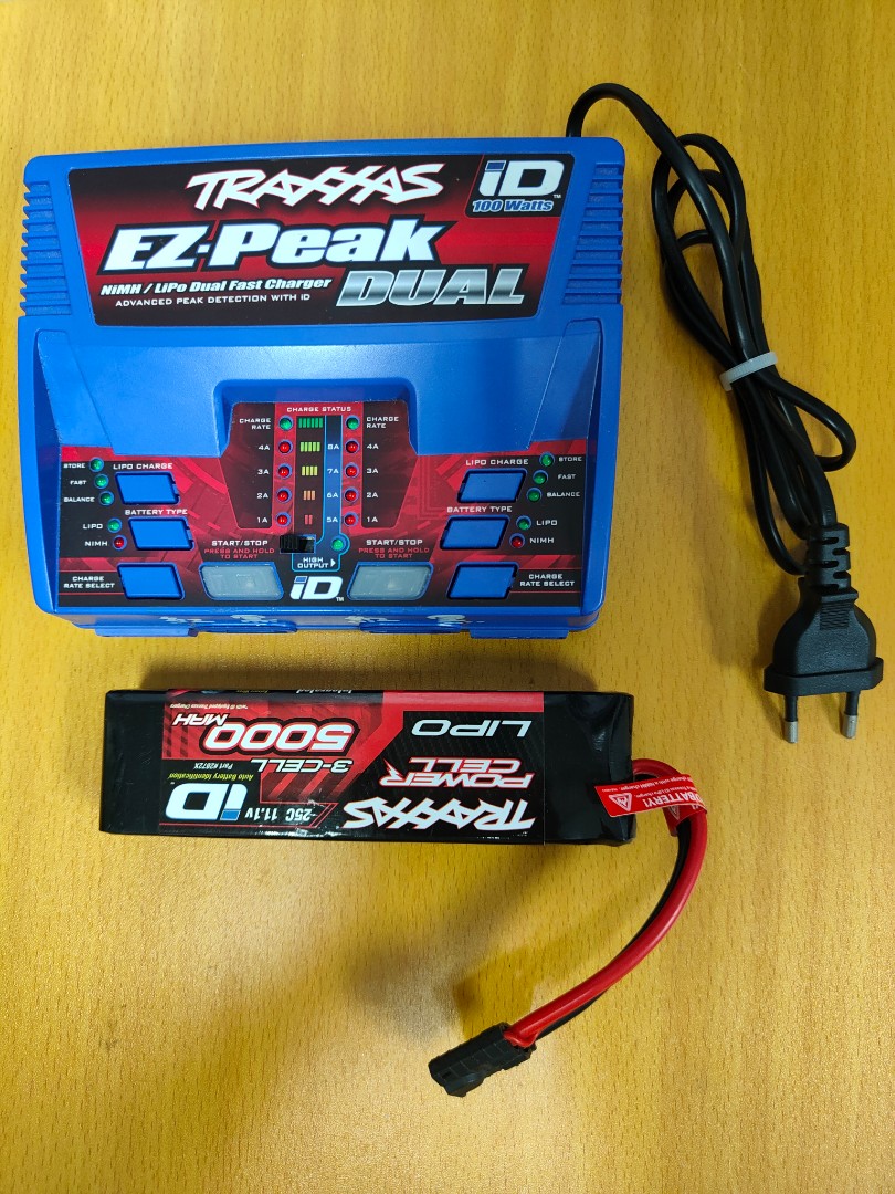 TRAXXAS EZ—Peak Dual Fast Charger ＆ 3cell Lipo（New））, 興趣及