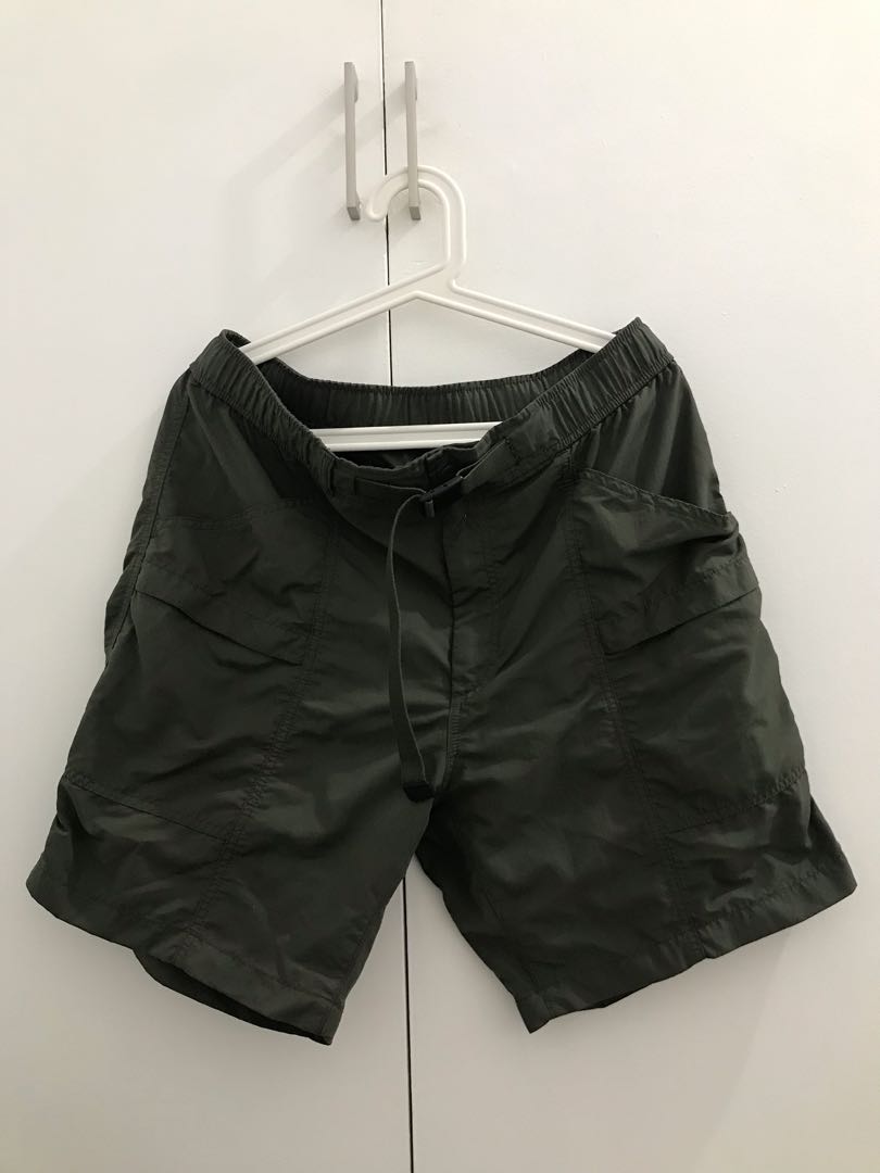 UNIQLO Nylon Utility Geared Shorts Mens, Men's Fashion, Bottoms
