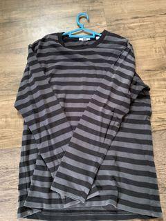 Uniqlo Stripe Top Long Sleeves