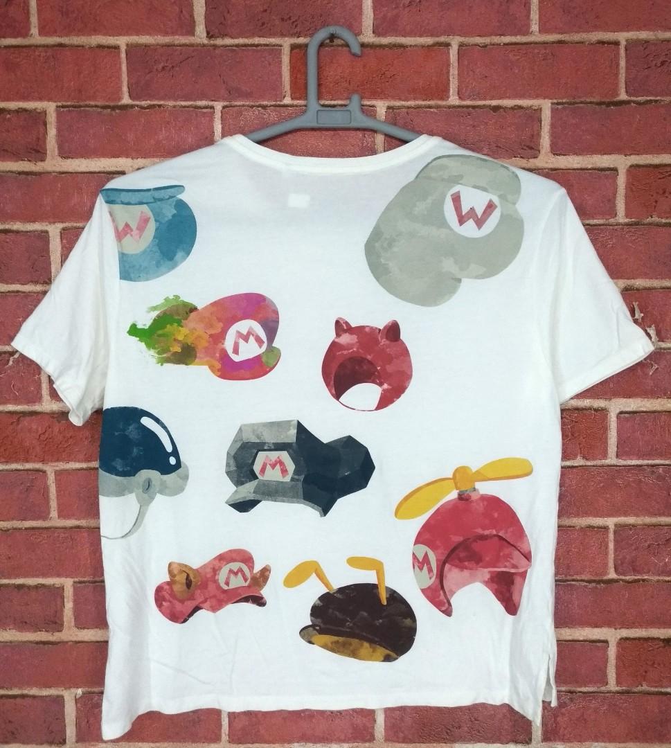 Uniqlo Super Mario Nintendo Shirt, Men's Fashion, Coats, Jackets and