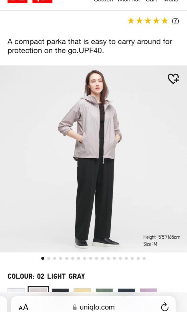 Uniqlo women's cheap pocketable parka