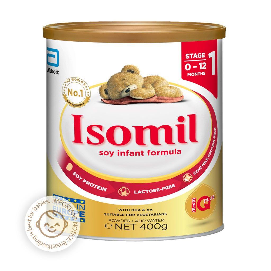 Used Isomil stage one soy milk powder, Babies & Kids, Nursing & Feeding