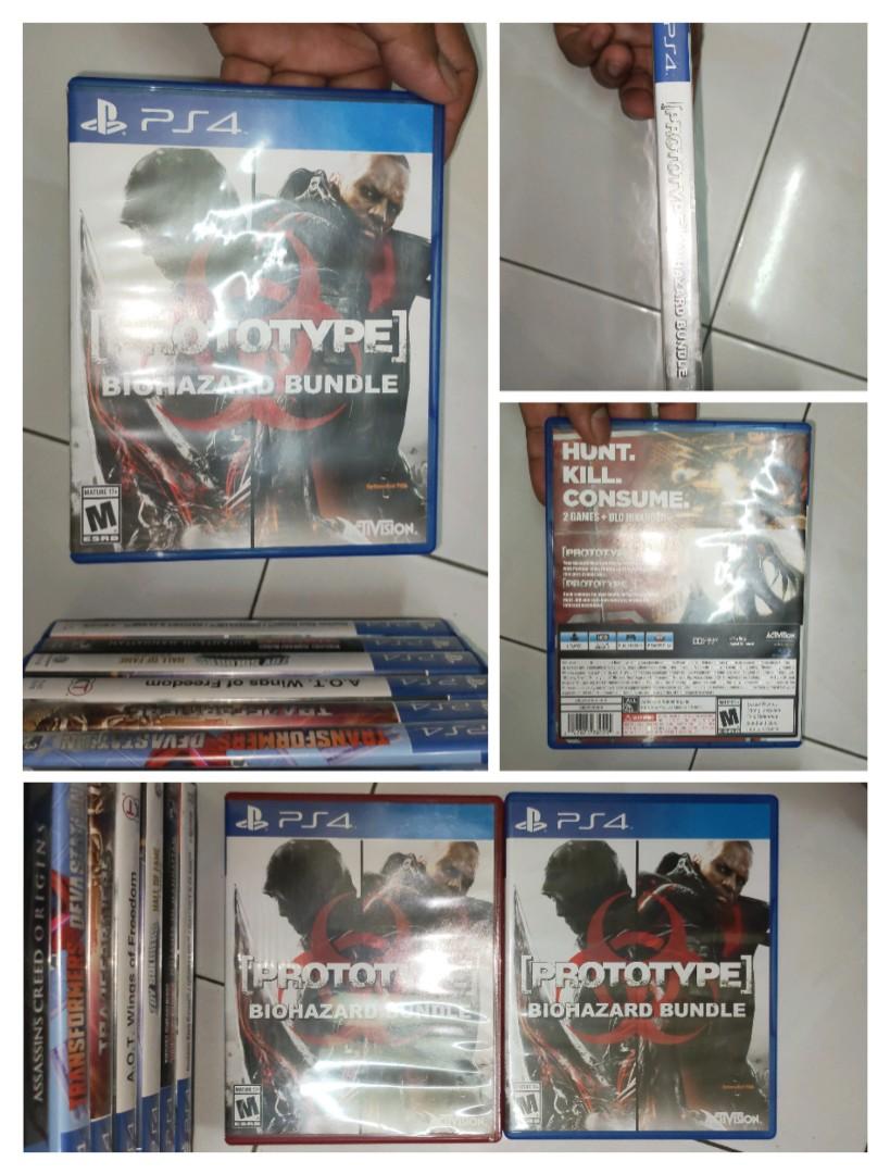 Prototype biohazard bundle cheap ps4 digital