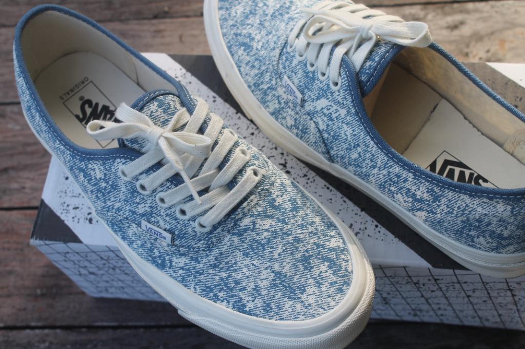 Vans Vault OG Authentic LX Acid Wash Navy