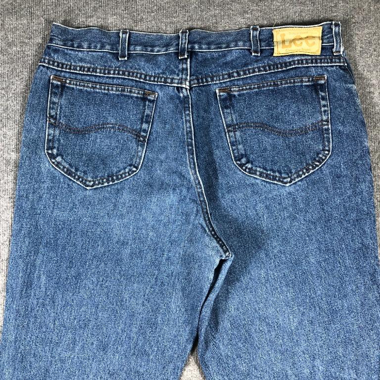 Vintage 90s Lee USA Jeans, Men's Fashion, Bottoms, Jeans on Carousell
