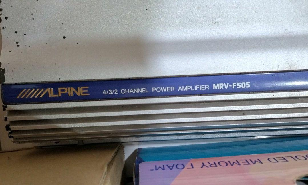 ALPINE V12 Expert MRV-F505アンプ アルパイン アンプ MRV-F505 ALPINE