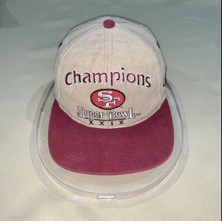  Vintage Cap!! San Francisco 49ers Hat Snapback Cap Vintage 90's Super Bowl 29 NFL Football USA tag R.O.C