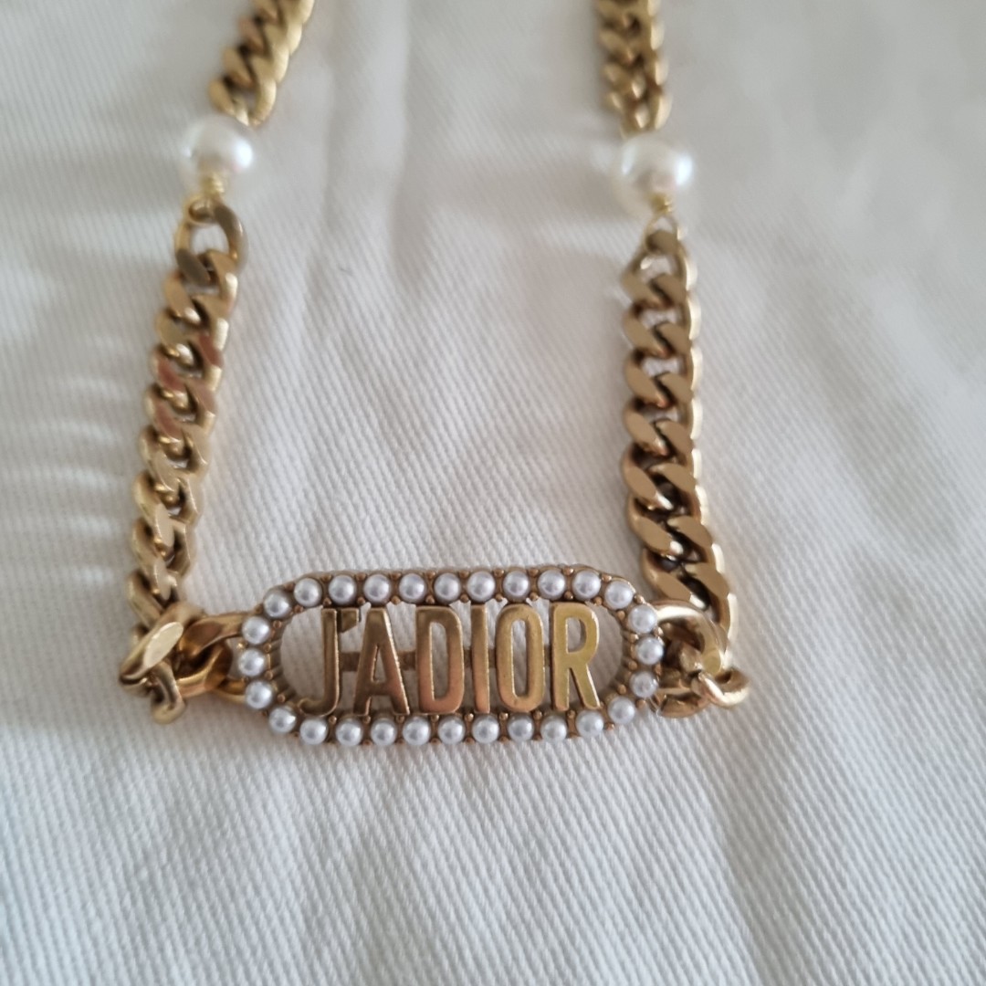 Vintage dior necklace, Women's Fashion 