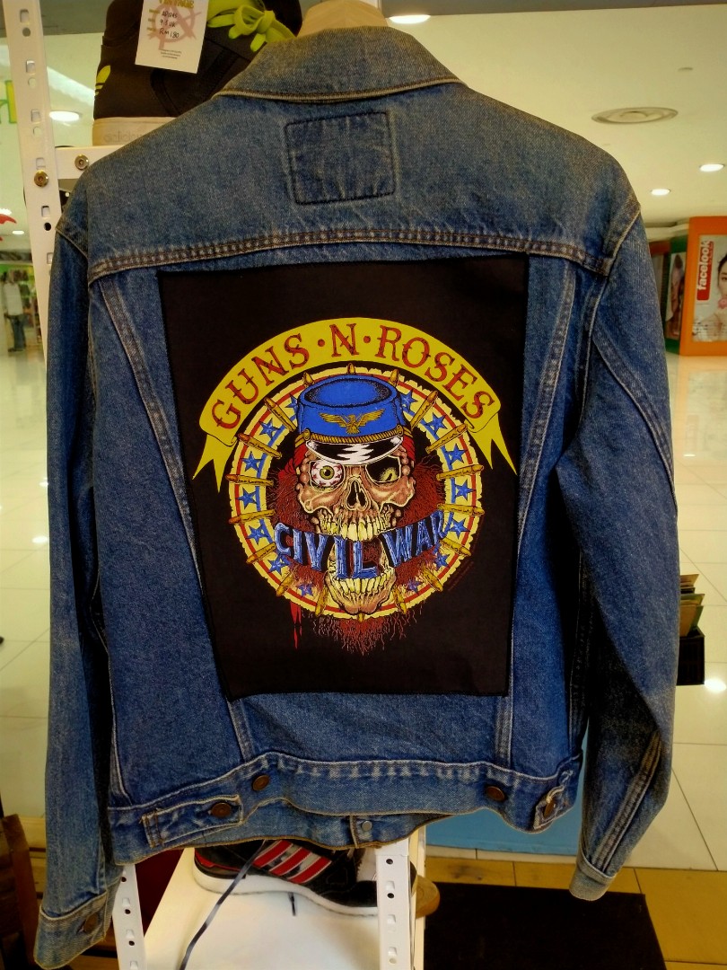 Guns n roses jeans hot sale jacket