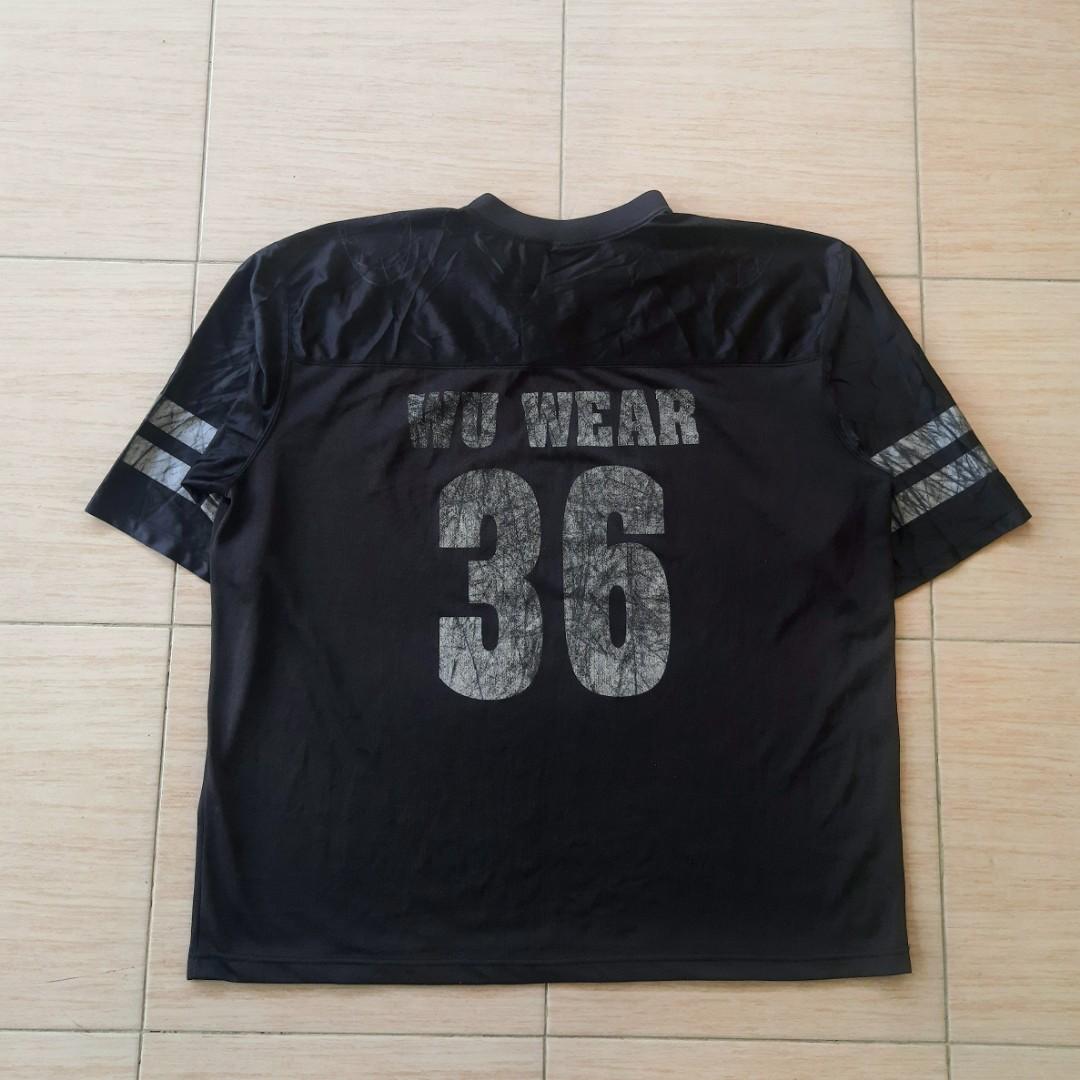 Vintage Wu wear Nylon jersey 36