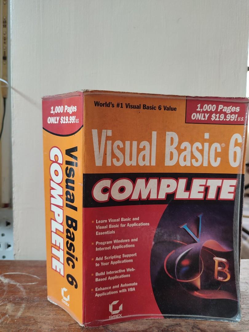 Visual Basic 6 Programming, Hobbies & Toys, Books & Magazines ...