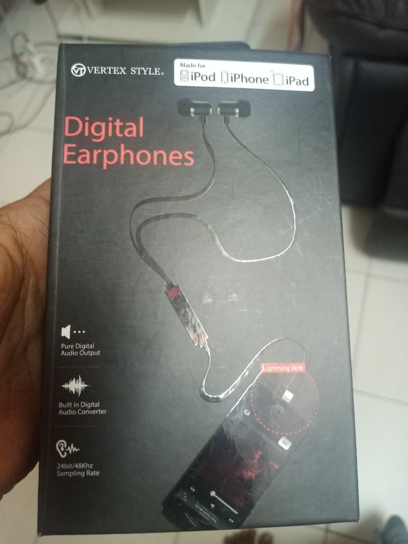 VVERTEX STYLE. Made for BiPod iPhone iPad Digital Earphones Audio Earphones on Carousell
