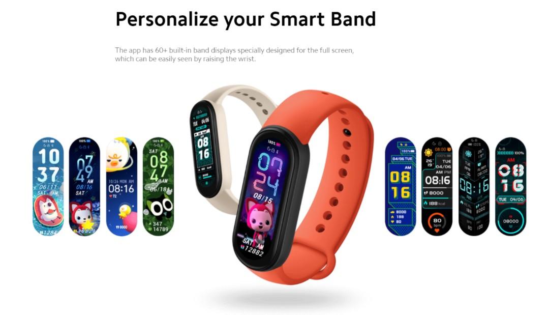 Xiaomi Mi Band 6 Smart Wristband AMOLED 1.56