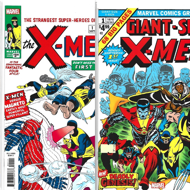 XMEN FACSIMILE EDITION MARVEL COMICS (Very Fine Condition), Hobbies