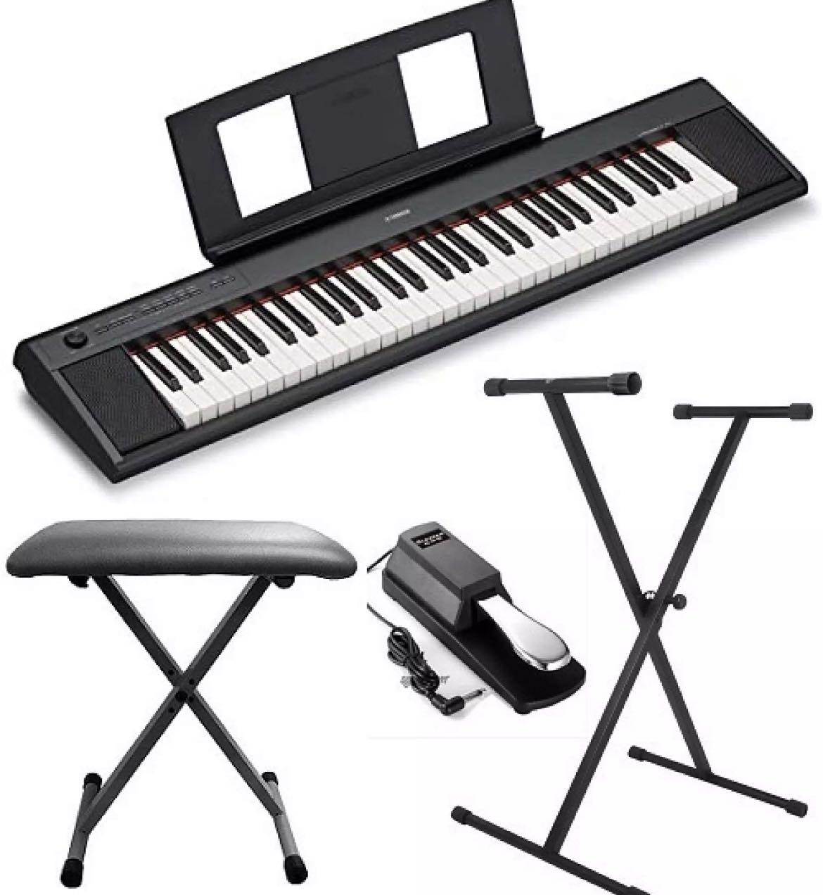 BRAND NEW Yamaha NP12 Piaggero 61 key Portable Keyboard PWP X