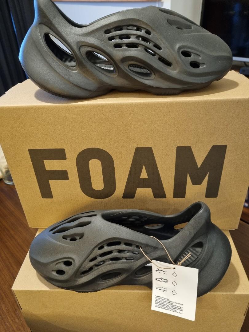 Yeezy Foam Runner Onyx Size 6 u0026 10, Luxury, Sneakers u0026 Footwear on Carousell