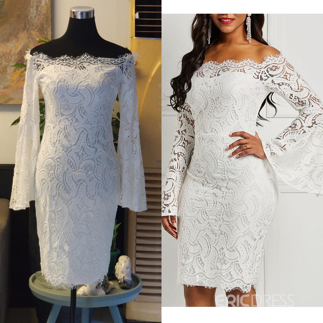 Yoins Yours insperational Ericdress Hollow Flare Sleeve Lace