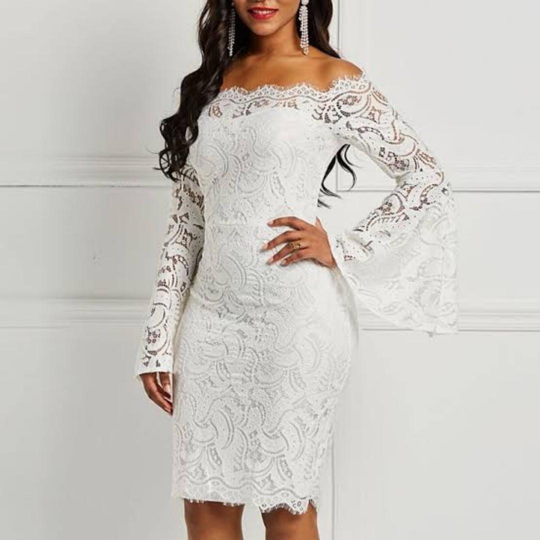 Ericdress white dress top