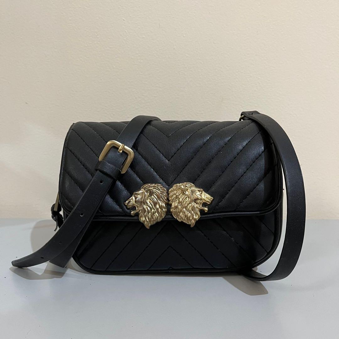 Zara lion belt bag outlet