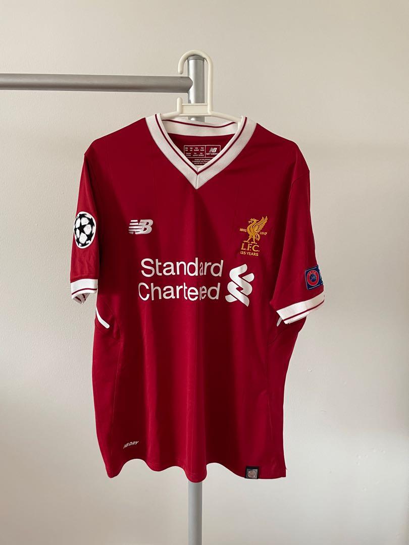 2017 18 New Balance Kids Roberto Firmino Liverpool Home Jersey