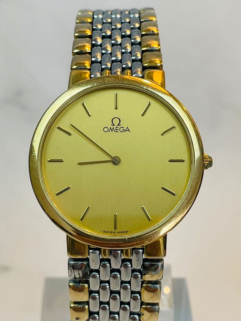 210475) Omega De Ville Vintage Men's Quartz Watch Ref 395.0875 Cal