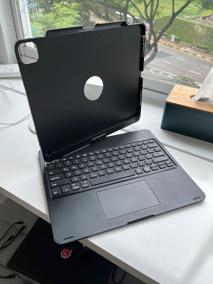 360 rotating Touchpad Keyboard Case for iPad Pro 12.9in Gen 3, Mobile