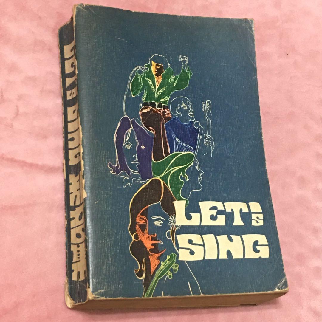 超罕有絕版70年代1975年第二版古董歌曲書集Let's Sing 知音集, 興趣及