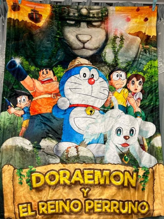 現貨 Doraemon 多啦a夢 叮噹 Kids Soft Thin Throw Blanket Size 70 X 100 Cm 軟軟小毛毯 午睡毯 傢俬 家居 床具浴巾 Carousell