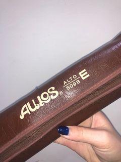 日本 Aulos 509B 英式 中音直笛