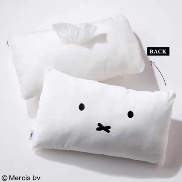 日本預訂miffy 抱枕x 紙巾套公仔 傢俬 家居 傢俬 梳化 Carousell
