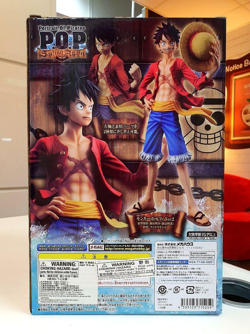 MegaHouse - メガハウスP.O.P sailing again ルフィver.2  未開封品 FIG]Portrait.Of.Pirates P.O.P Sailing Again モンキー・D