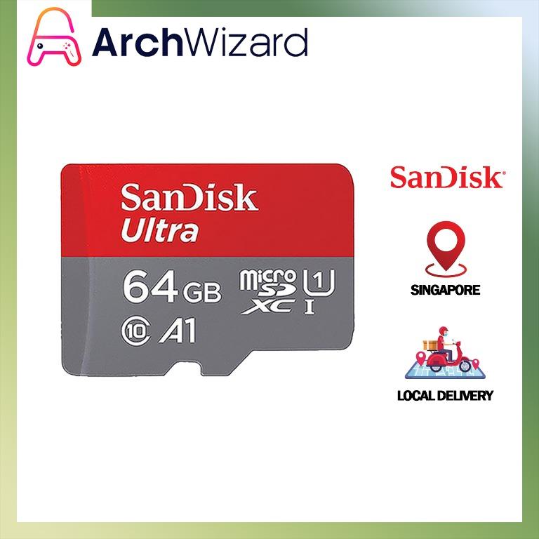 💗 SanDisk Ultra Micro SD Card 1TB 512Gb 256Gb 128Gb 64Gb 💗 Compatible