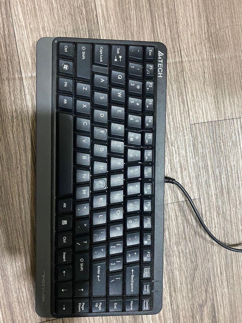 A4tech keyboard (mini) (Category: Computer Keyboard) located in Dasmarinas. Submitted by jcl.preloved (Listing ID 1166982372, Image 1). Description: A4tech mini keyboard Model: FKS11 .