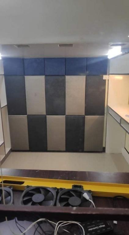 ACOUSTIC TREATMENT ACOUSTIC SOUNDPROOFING PANEL (Category: Construction & Building Materials) located in Marikina City. Submitted by christine_km8enterprises (Listing ID 1166964783, Image 2). Description: Acoustic Panels (Sound Proofing) ✅Sound Proofing ✅Light weight materials ✅Durable Framing ✅Can choose color of Fabric ✅Detachable to walls ✅Easy to clean ✅Easy to Install Available sizes: 2feet x 4feet 2feet x 2feet 1feet x 1feet Lead time depen