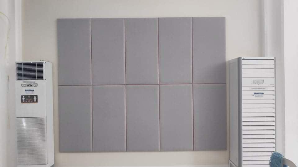 ACOUSTIC TREATMENT ACOUSTIC SOUNDPROOFING PANEL (Category: Construction & Building Materials) located in Marikina City. Submitted by christine_km8enterprises (Listing ID 1166964783, Image 3). Description: Acoustic Panels (Sound Proofing) ✅Sound Proofing ✅Light weight materials ✅Durable Framing ✅Can choose color of Fabric ✅Detachable to walls ✅Easy to clean ✅Easy to Install Available sizes: 2feet x 4feet 2feet x 2feet 1feet x 1feet Lead time depen