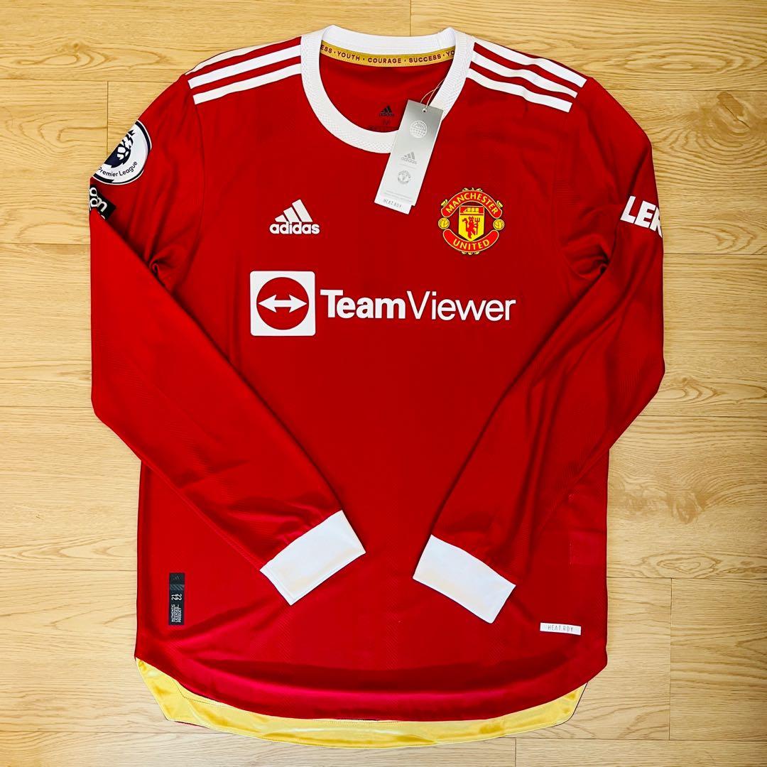 Adidas - Manchester United 21/22 Authentic Long Sleeve Jersey ( Cristiano  Ronaldo ), Men's Fashion, Activewear on Carousell