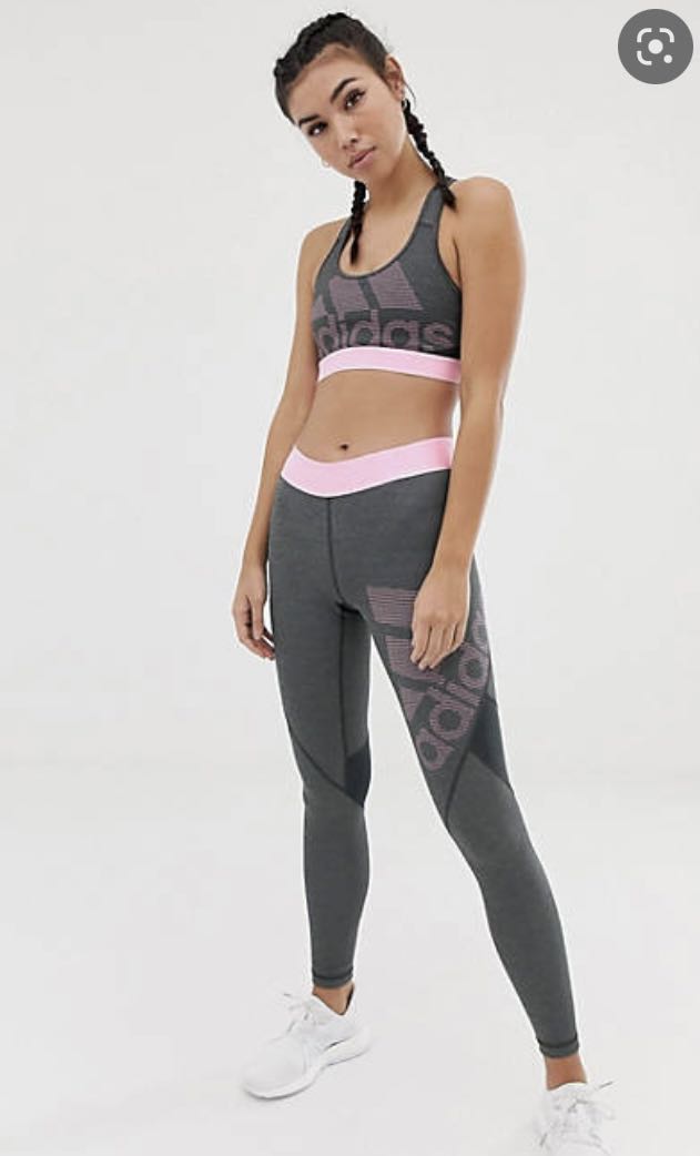 Adidas Training Logo Fitted Tights 