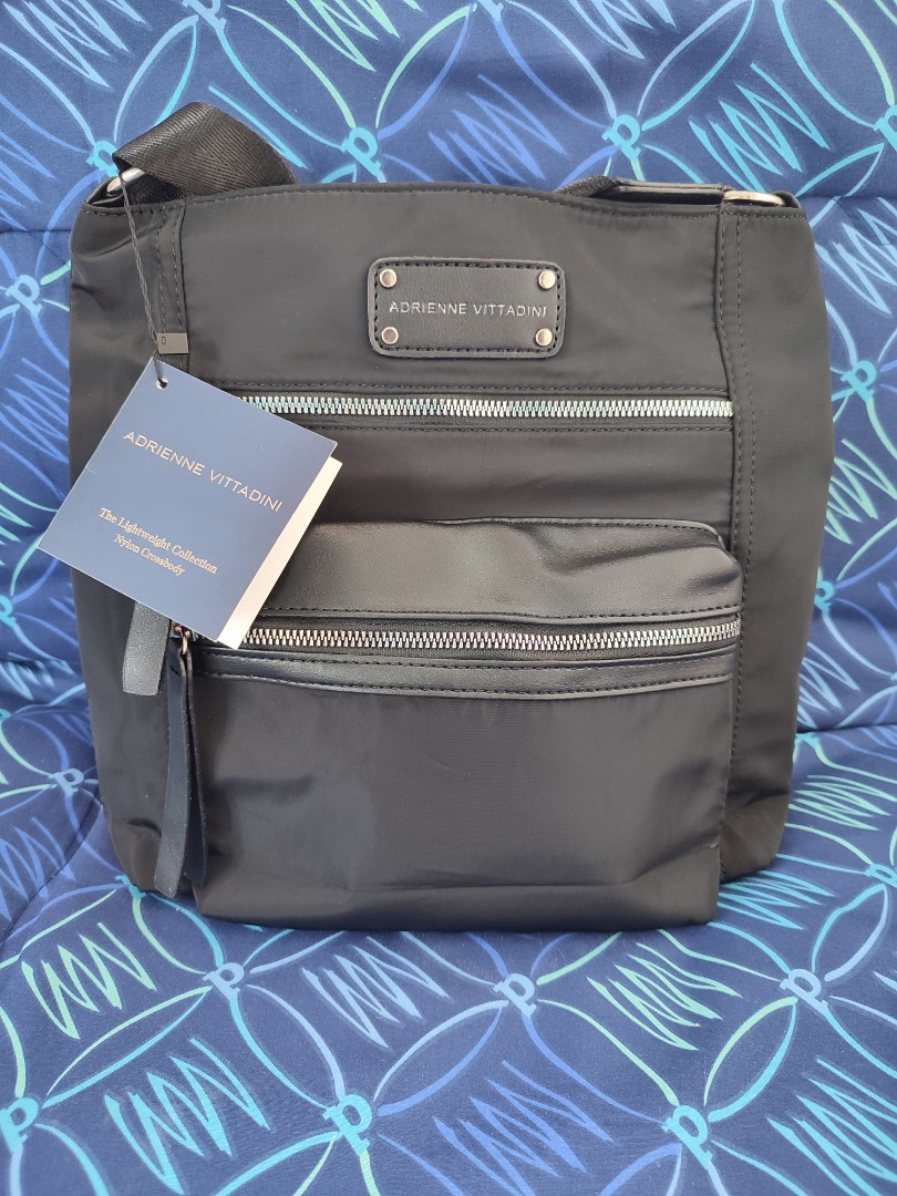 Adrienne vittadini nylon 2025 tote
