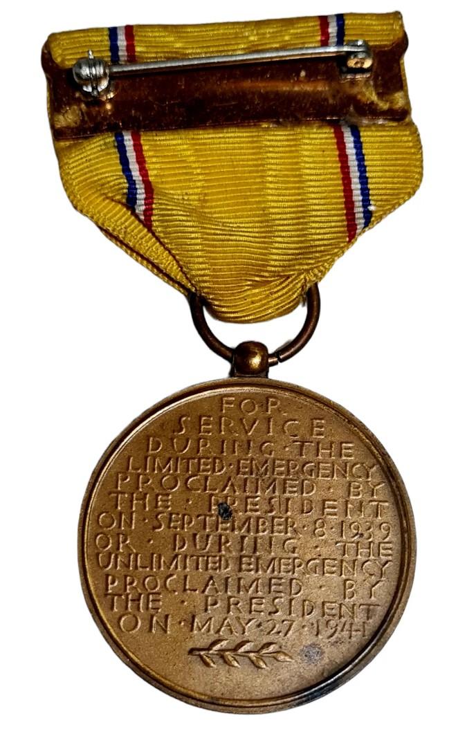 American Defense Medal, Hobbies & Toys, Memorabilia & Collectibles