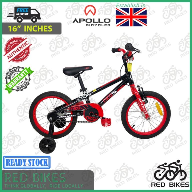 Apollo bike 16 2025 inch
