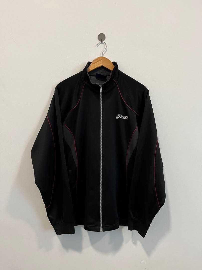 ASICS sweater, Men's Fashion, Coats, Jackets and Outerwear on Carousell