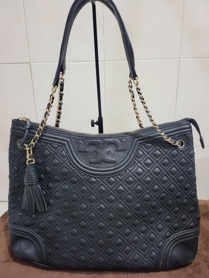 Tory burch fleming quilted tote hotsell