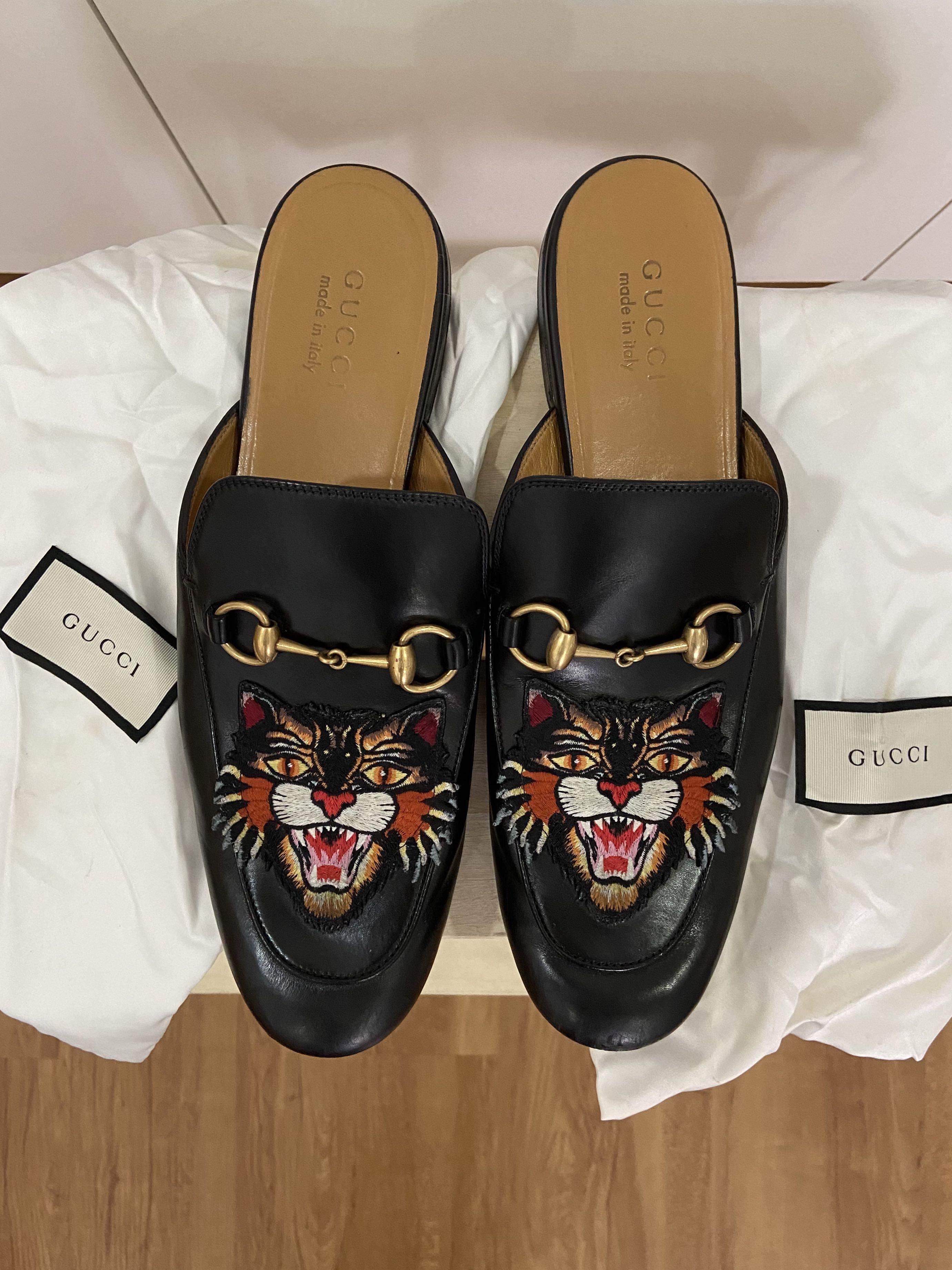 Angry cat gucci slides sales